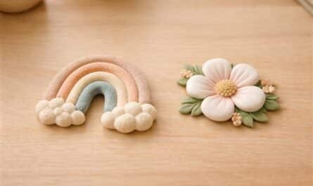 Kaltporzellan und Salzteig bemalen