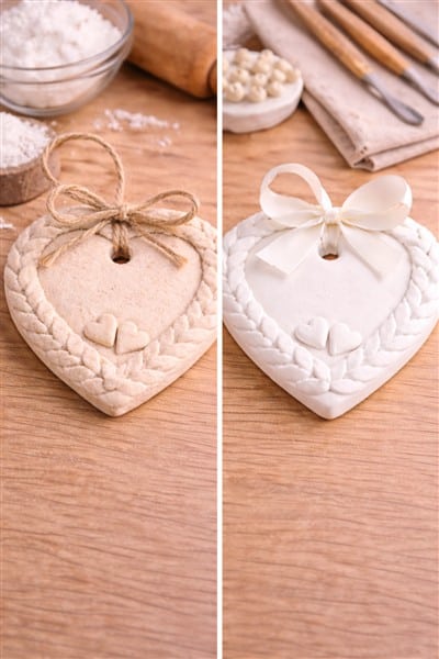 Salzteig oder Kaltporzellan - lufttrocknende Modelliermassen im Vergleich