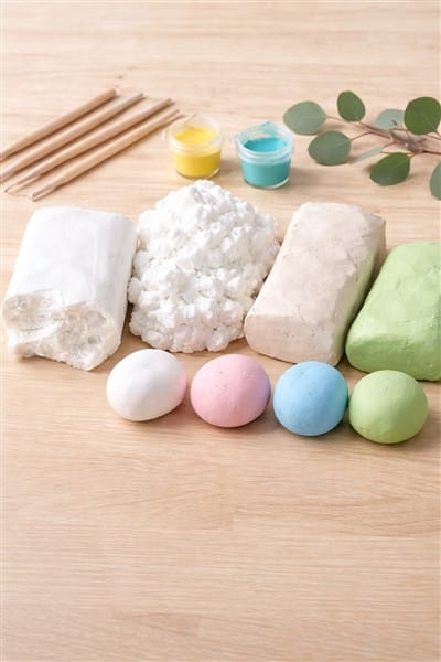 Lufttrocknende Modelliermassen im Überblick